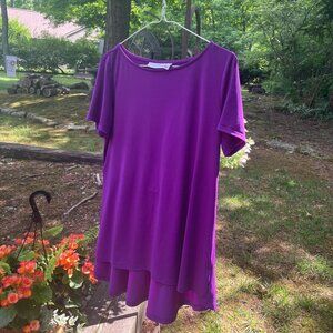Susan Graver Size small purple top‎